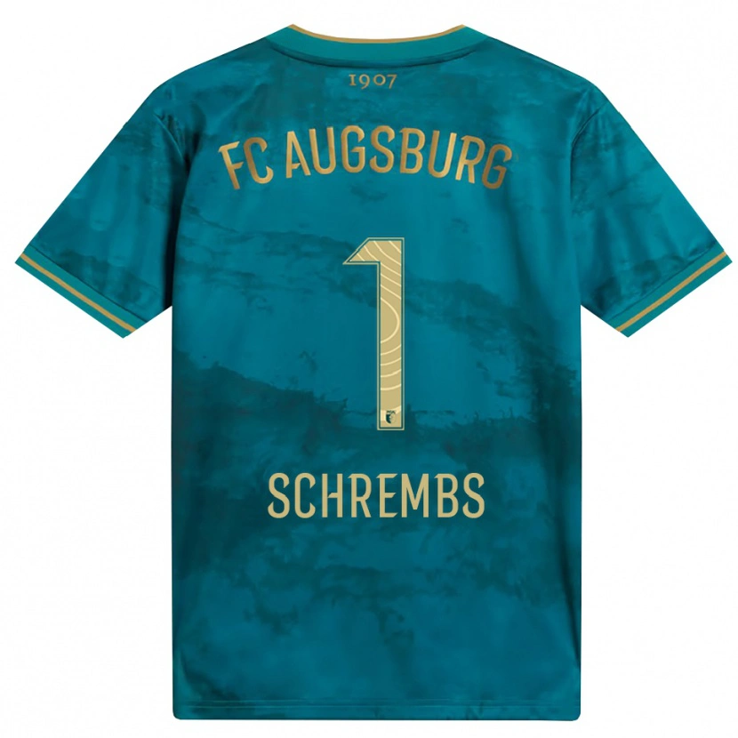 Danxen Herren Luis Schrembs #1 Grün Braun Auswärtstrikot Trikot 2026/27 T-Shirt