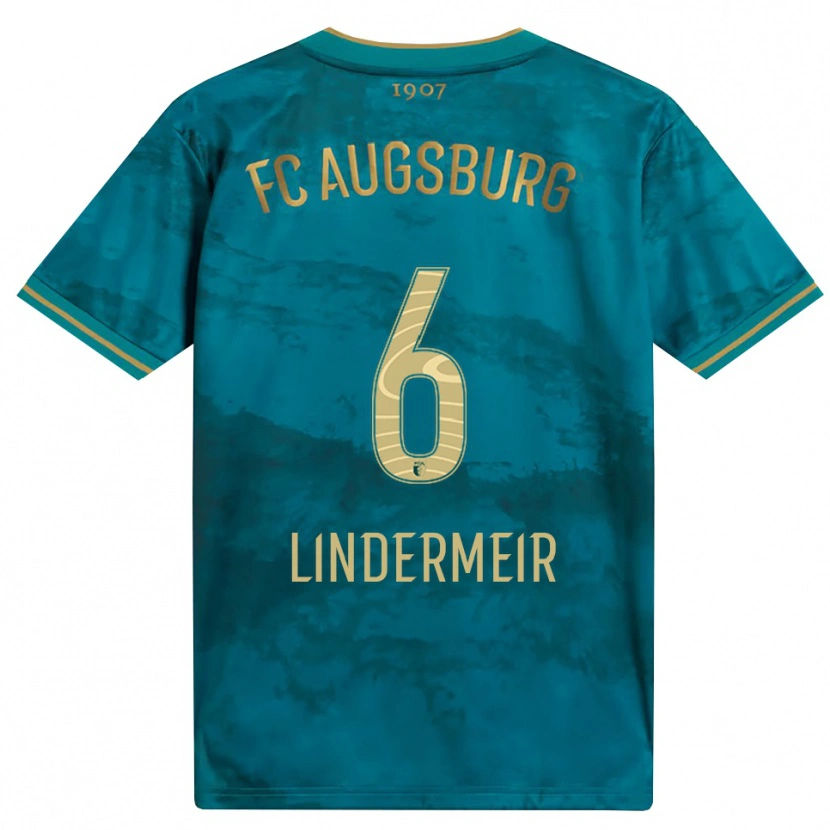 Danxen Herren Dominik Lindermeir #6 Grün Braun Auswärtstrikot Trikot 2026/27 T-Shirt