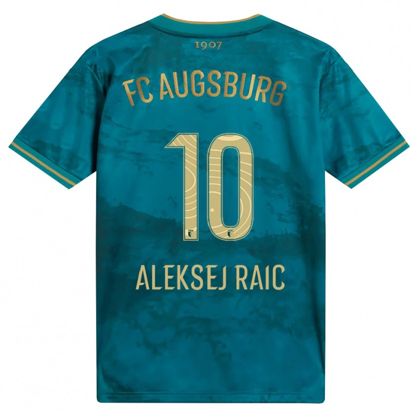 Danxen Herren Neven Aleksej Raic #10 Grün Braun Auswärtstrikot Trikot 2026/27 T-Shirt