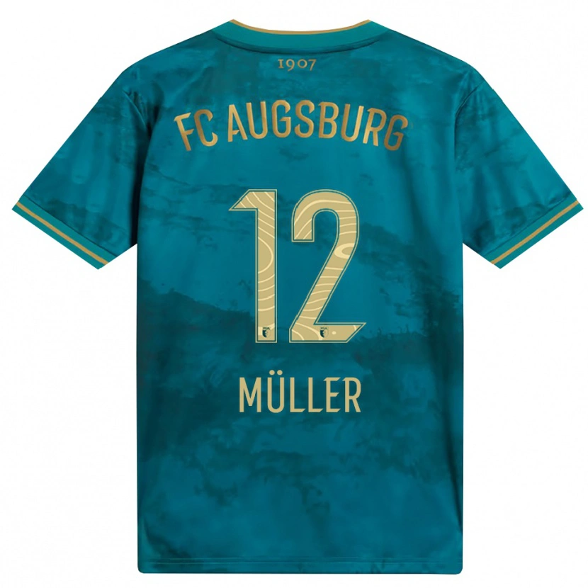 Danxen Herren Janine Müller #12 Grün Braun Auswärtstrikot Trikot 2026/27 T-Shirt