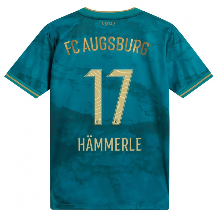 Danxen Herren Mauro Hämmerle #17 Grün Braun Auswärtstrikot Trikot 2026/27 T-Shirt