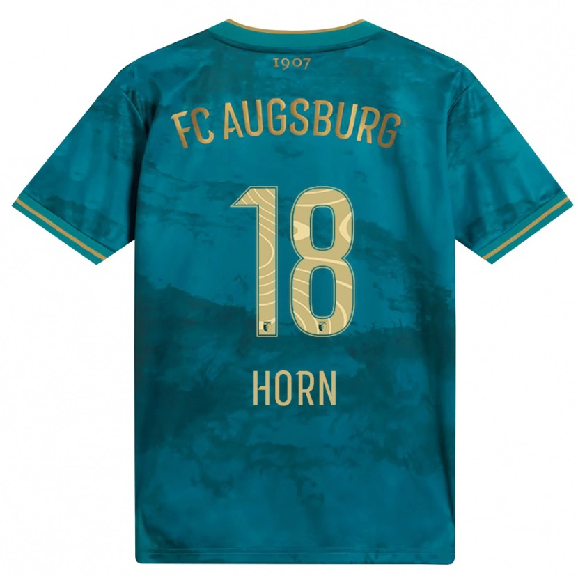 Danxen Herren Tobias Horn #18 Grün Braun Auswärtstrikot Trikot 2026/27 T-Shirt
