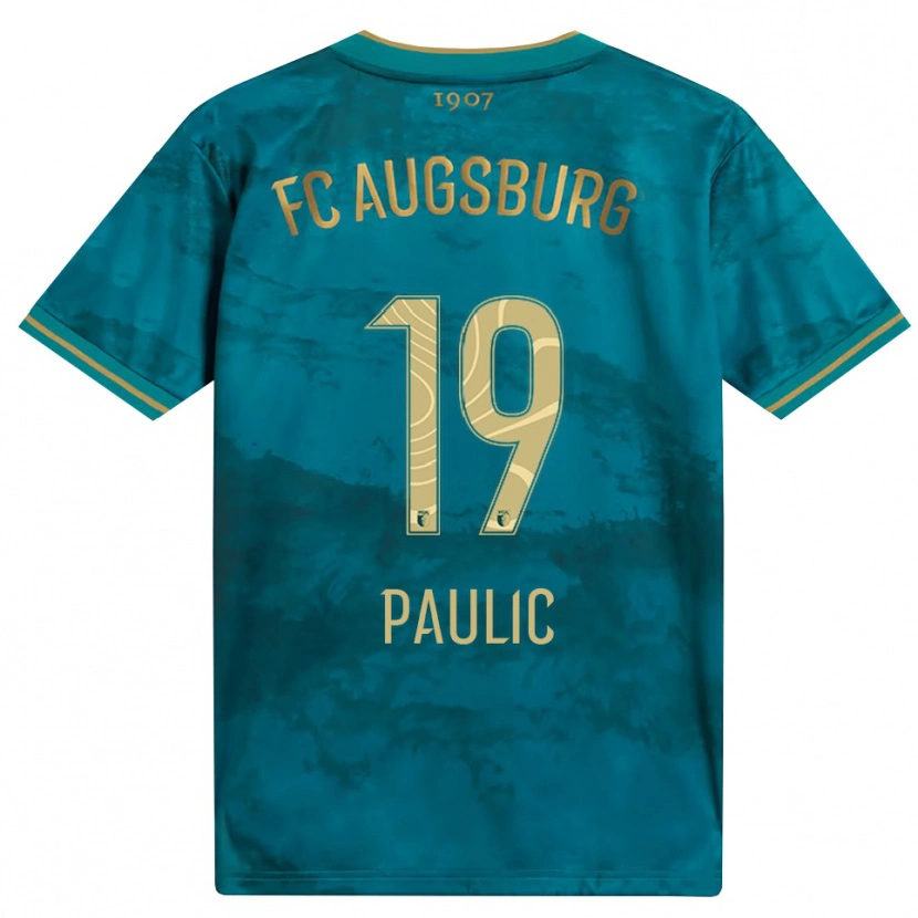 Danxen Herren Anthony Paulic #19 Grün Braun Auswärtstrikot Trikot 2026/27 T-Shirt