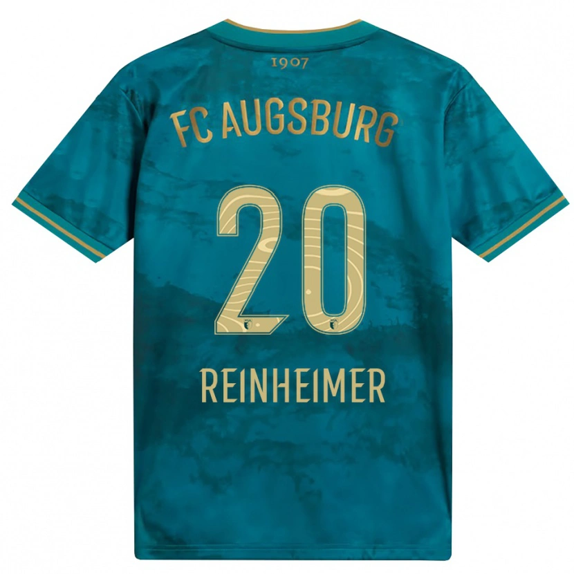 Danxen Herren Pirmin Reinheimer #20 Grün Braun Auswärtstrikot Trikot 2026/27 T-Shirt