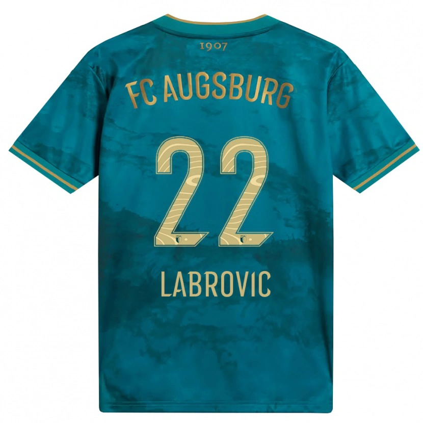 Danxen Herren Nediljko Labrovic #22 Grün Braun Auswärtstrikot Trikot 2026/27 T-Shirt