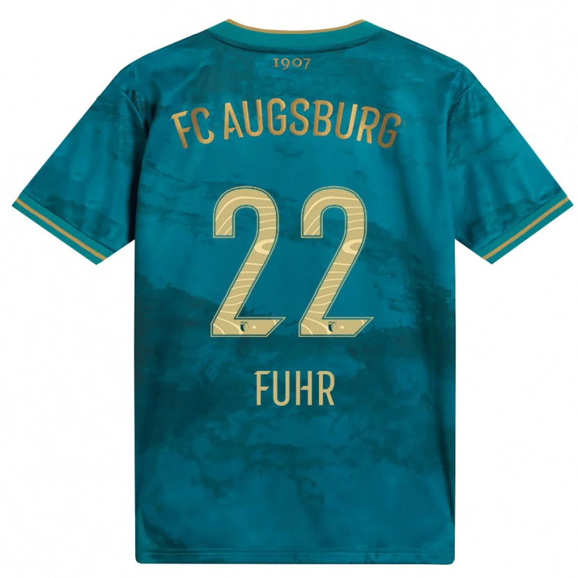 Danxen Herren Paula Fuhr #22 Grün Braun Auswärtstrikot Trikot 2026/27 T-Shirt