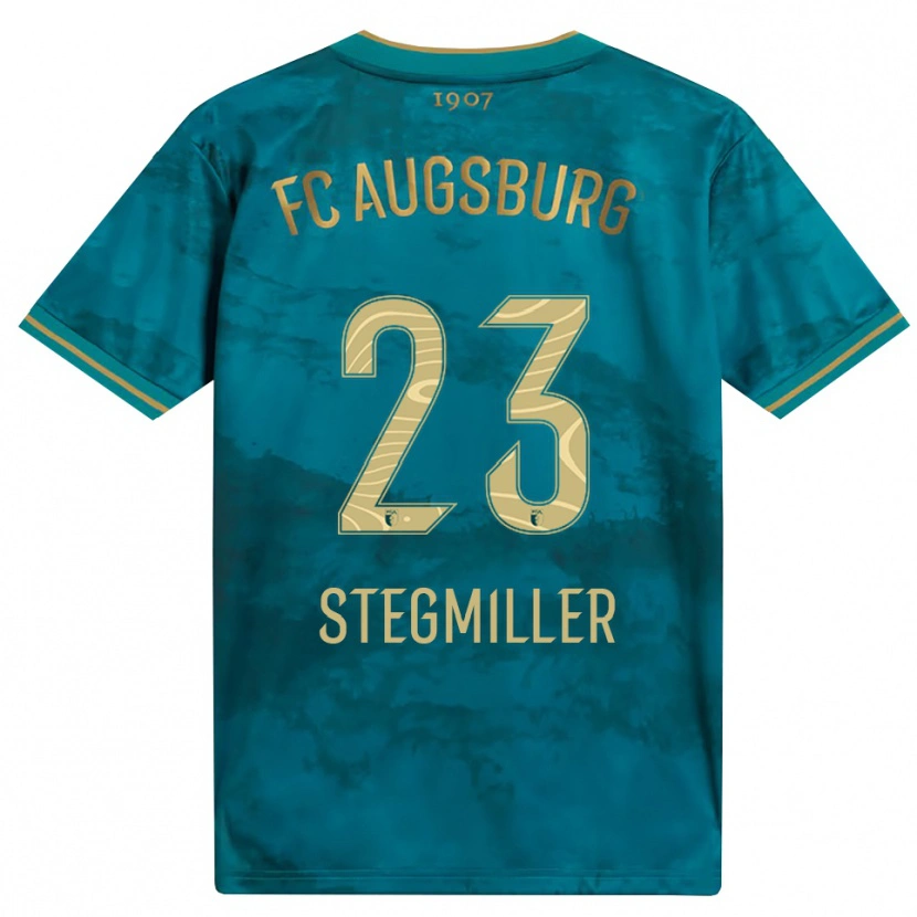 Danxen Herren Louis Stegmiller #23 Grün Braun Auswärtstrikot Trikot 2026/27 T-Shirt