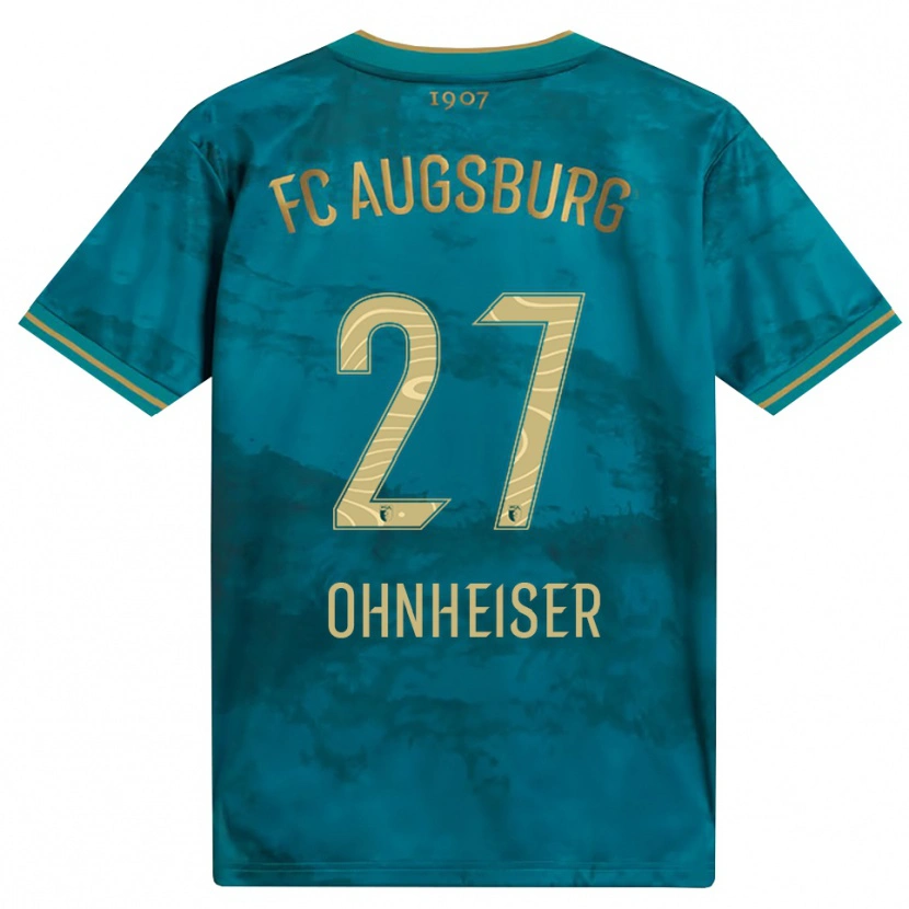 Danxen Herren Nico Ohnheiser #27 Grün Braun Auswärtstrikot Trikot 2026/27 T-Shirt