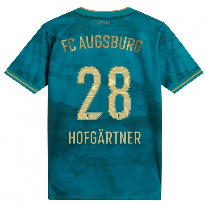 Danxen Herren Hendrik Hofgärtner #28 Grün Braun Auswärtstrikot Trikot 2026/27 T-Shirt