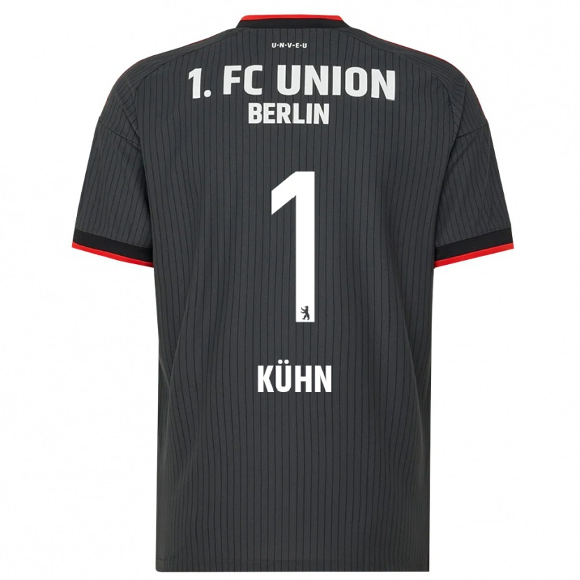 Danxen Herren Samuel Kühn #1 Schwarz Weiß Rot Auswärtstrikot Trikot 2026/27 T-Shirt