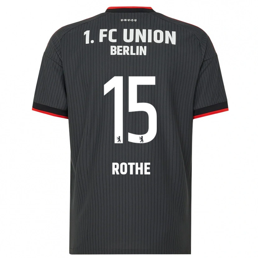 Danxen Herren Tom Rothe #15 Schwarz Weiß Rot Auswärtstrikot Trikot 2026/27 T-Shirt