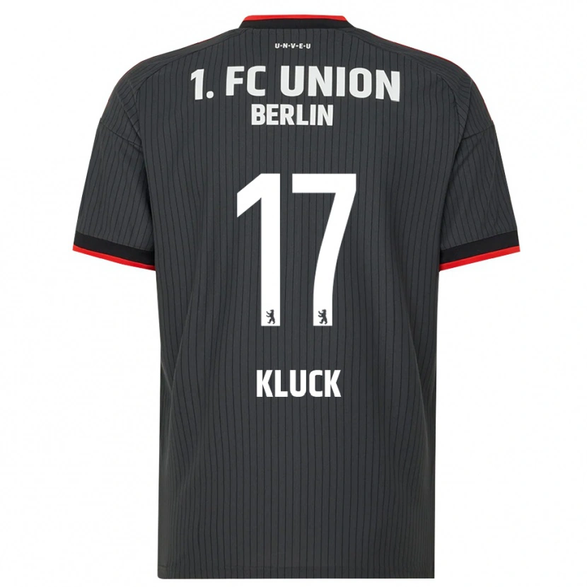 Danxen Herren Pierre Kluck #17 Schwarz Weiß Rot Auswärtstrikot Trikot 2026/27 T-Shirt