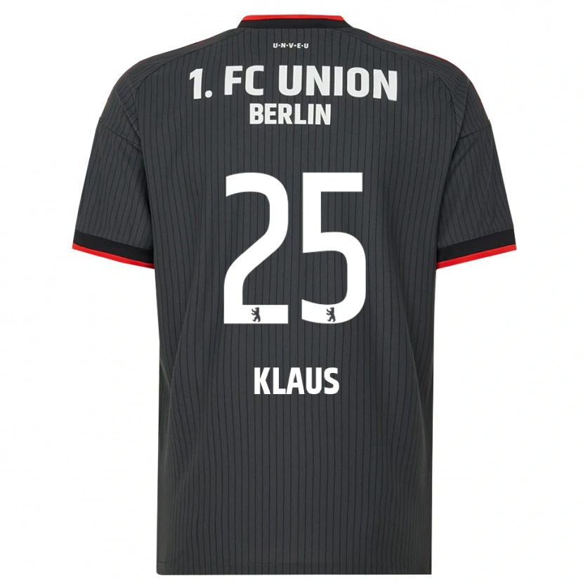 Danxen Herren Carl Klaus #25 Schwarz Weiß Rot Auswärtstrikot Trikot 2026/27 T-Shirt