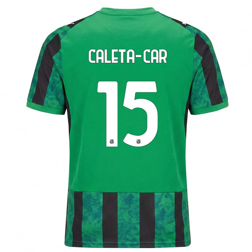 Danxen Damen Duje Caleta-Car #15 Grün Schwarz Weiß Heimtrikot Trikot 2026/27 T-Shirt