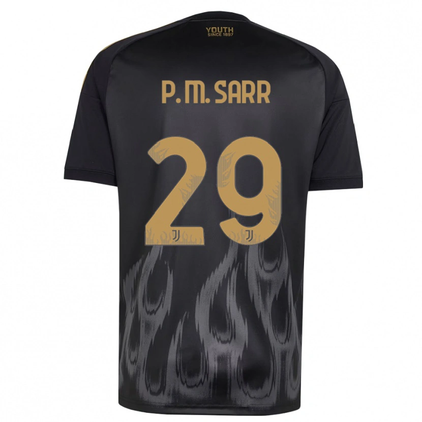 Danxen Damen Pape Matar Sarr #29 Schwarz Braun Ausweichtrikot Trikot 2026/27 T-Shirt