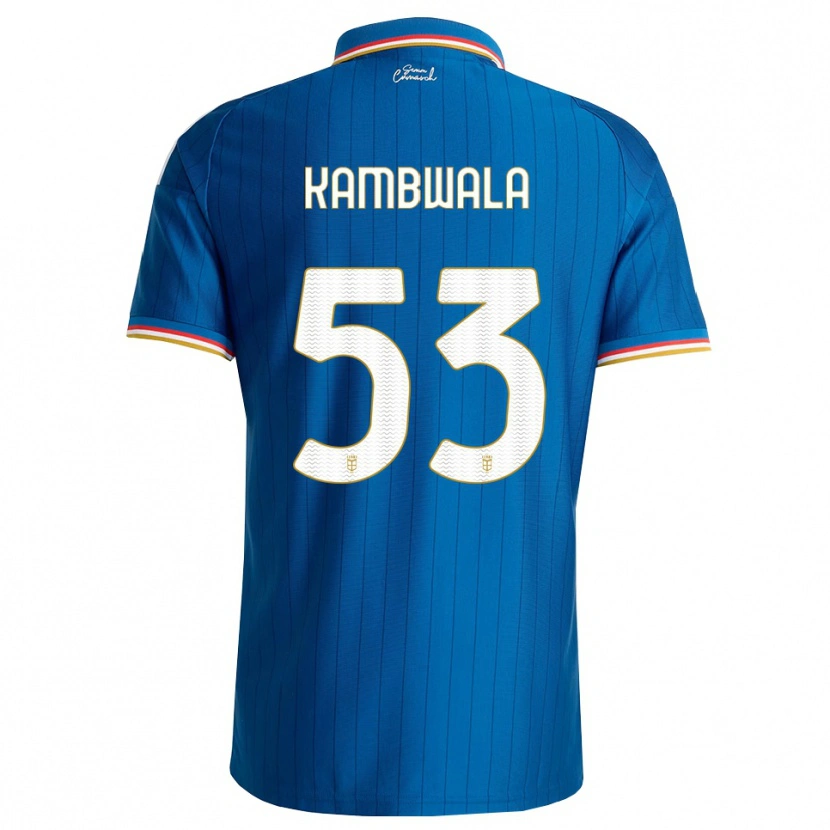 Danxen Damen Willy Kambwala #53 Blau Weiß Rot Heimtrikot Trikot 2026/27 T-Shirt