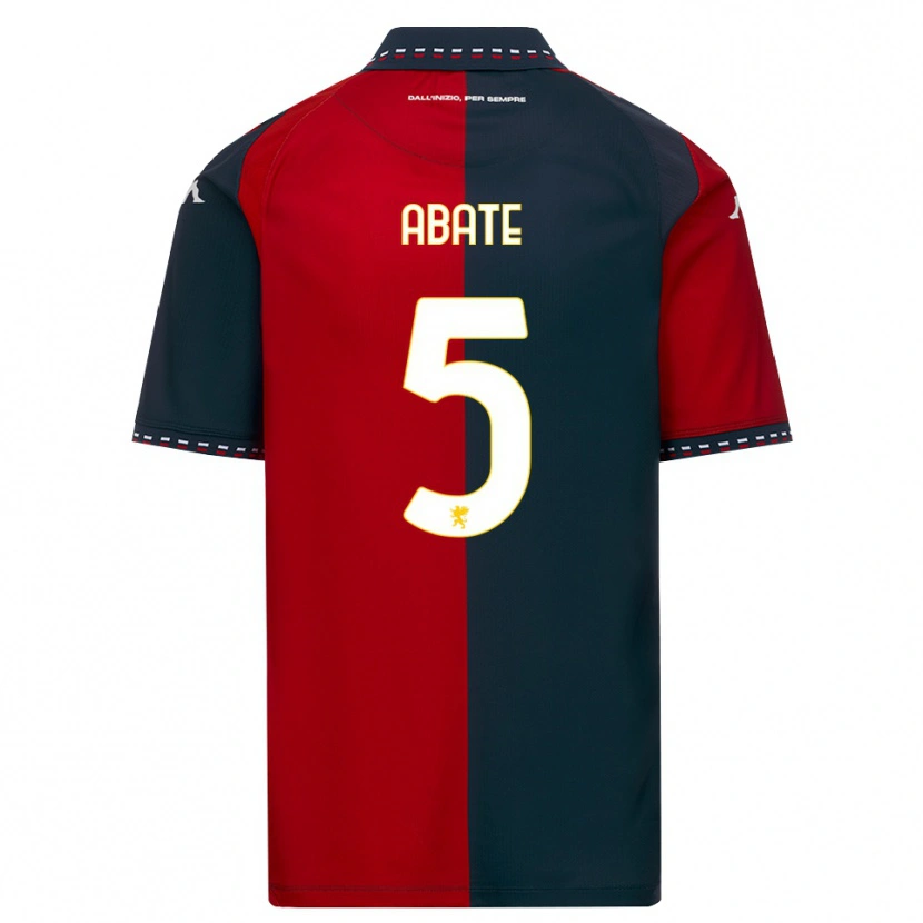 Danxen Damen Giada Abate #5 Rot Schwarz Weiß Heimtrikot Trikot 2026/27 T-Shirt