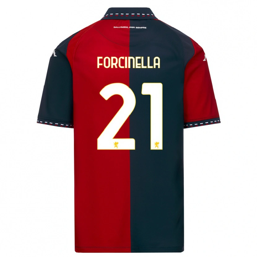 Danxen Damen Camilla Forcinella #21 Rot Schwarz Weiß Heimtrikot Trikot 2026/27 T-Shirt
