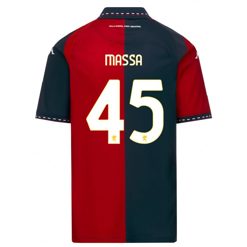 Danxen Damen Alessandra Massa #45 Rot Schwarz Weiß Heimtrikot Trikot 2026/27 T-Shirt