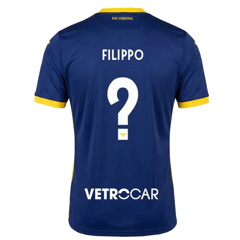Danxen Damen Filippo Minucelli #0 Königsblau Gelb Weiß Heimtrikot Trikot 2026/27 T-Shirt