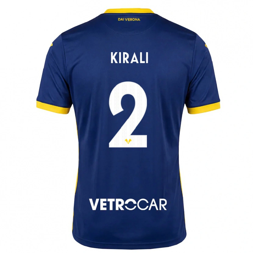 Danxen Damen Dragoș Kirali #2 Königsblau Gelb Weiß Heimtrikot Trikot 2026/27 T-Shirt