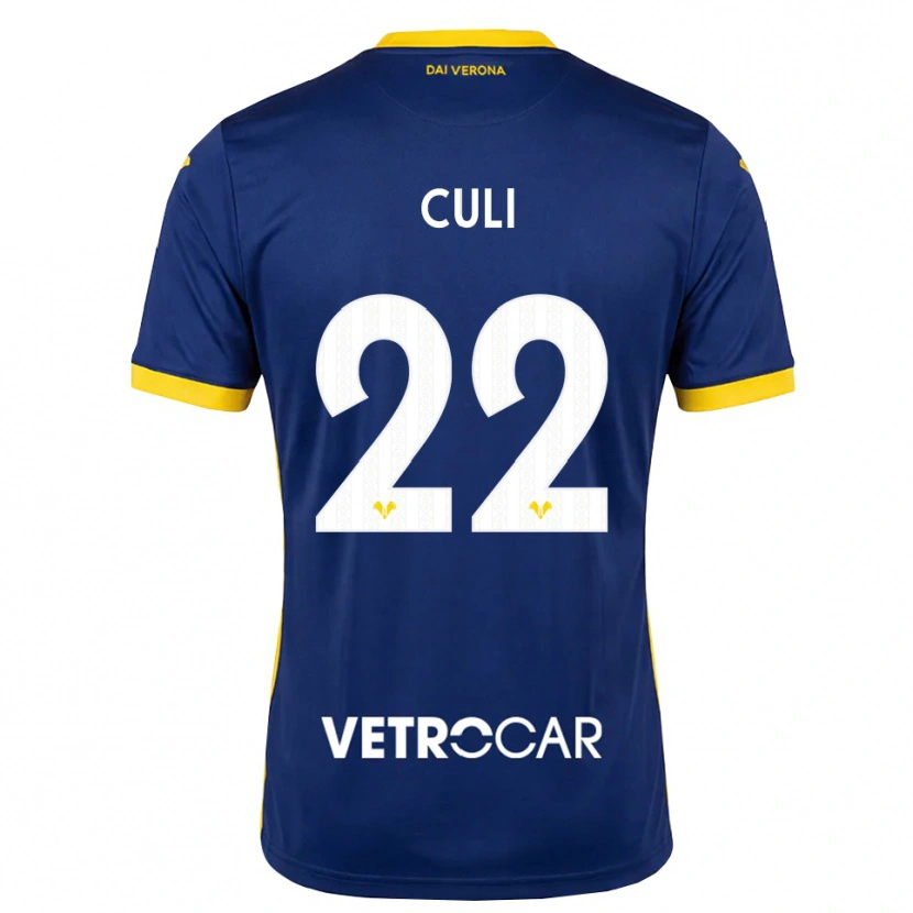 Danxen Damen Daniel Culi #22 Königsblau Gelb Weiß Heimtrikot Trikot 2026/27 T-Shirt