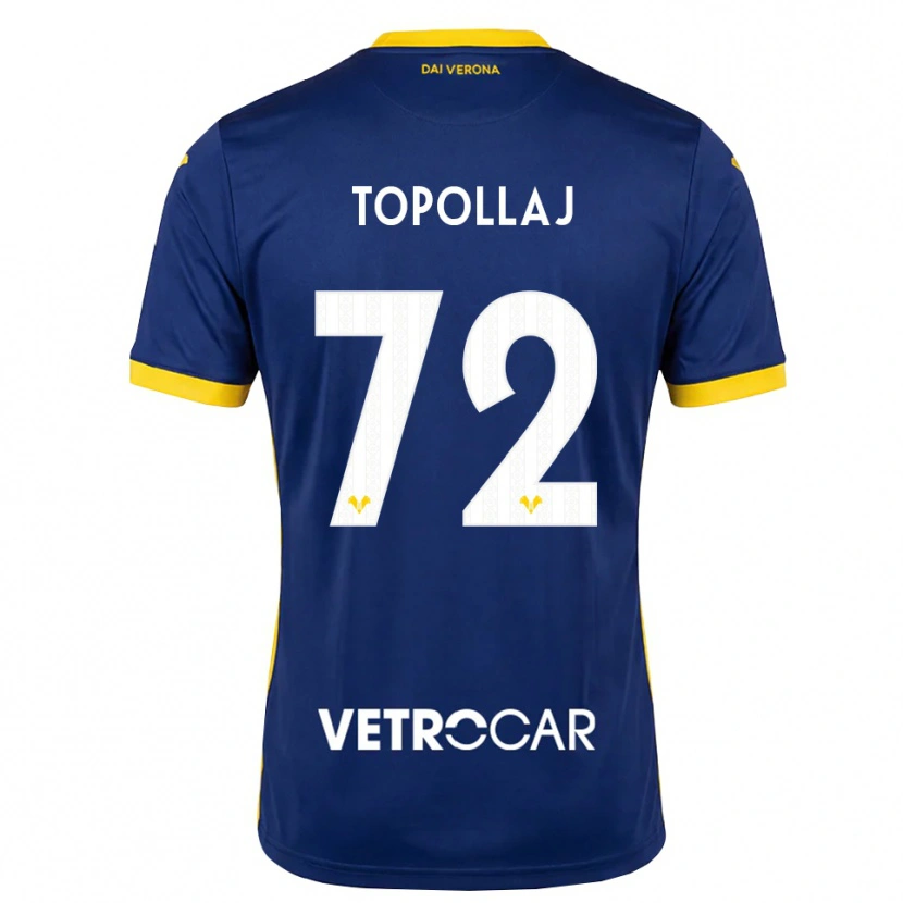 Danxen Damen Mark Topollaj #72 Königsblau Gelb Weiß Heimtrikot Trikot 2026/27 T-Shirt