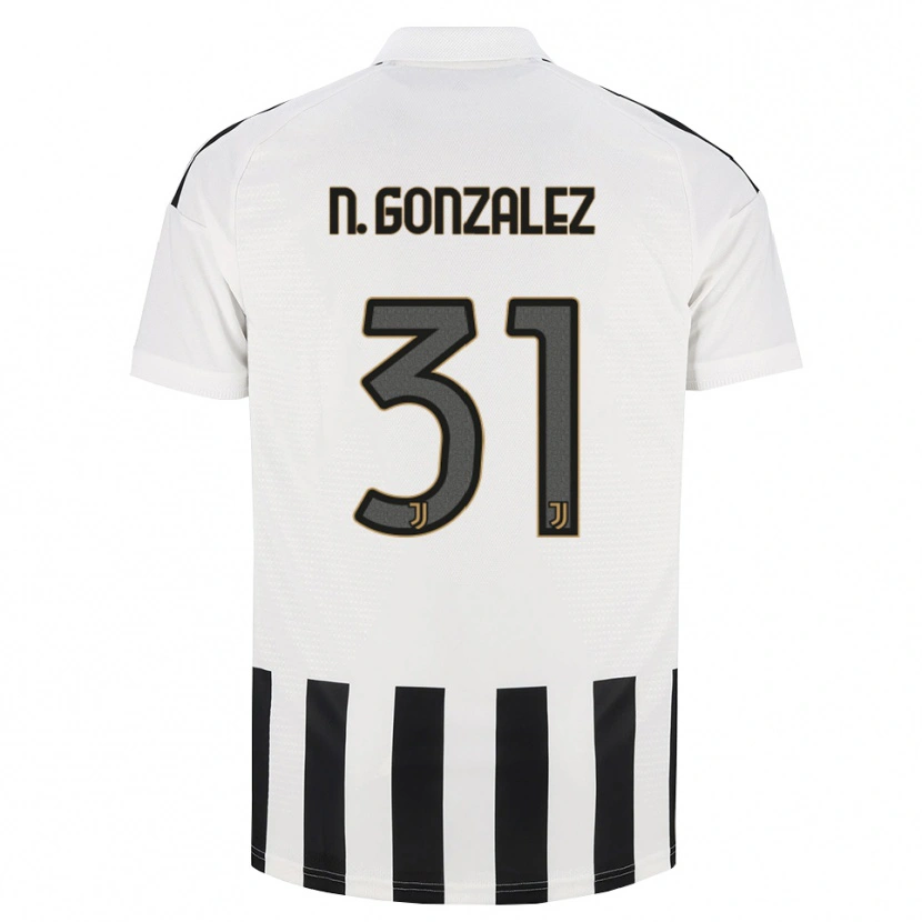 Danxen Damen Nico González #31 Schwarz Weiß Braun Heimtrikot Trikot 2026/27 T-Shirt