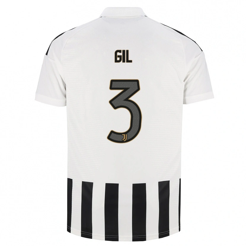 Danxen Damen Javier Gil #3 Schwarz Weiß Braun Heimtrikot Trikot 2026/27 T-Shirt