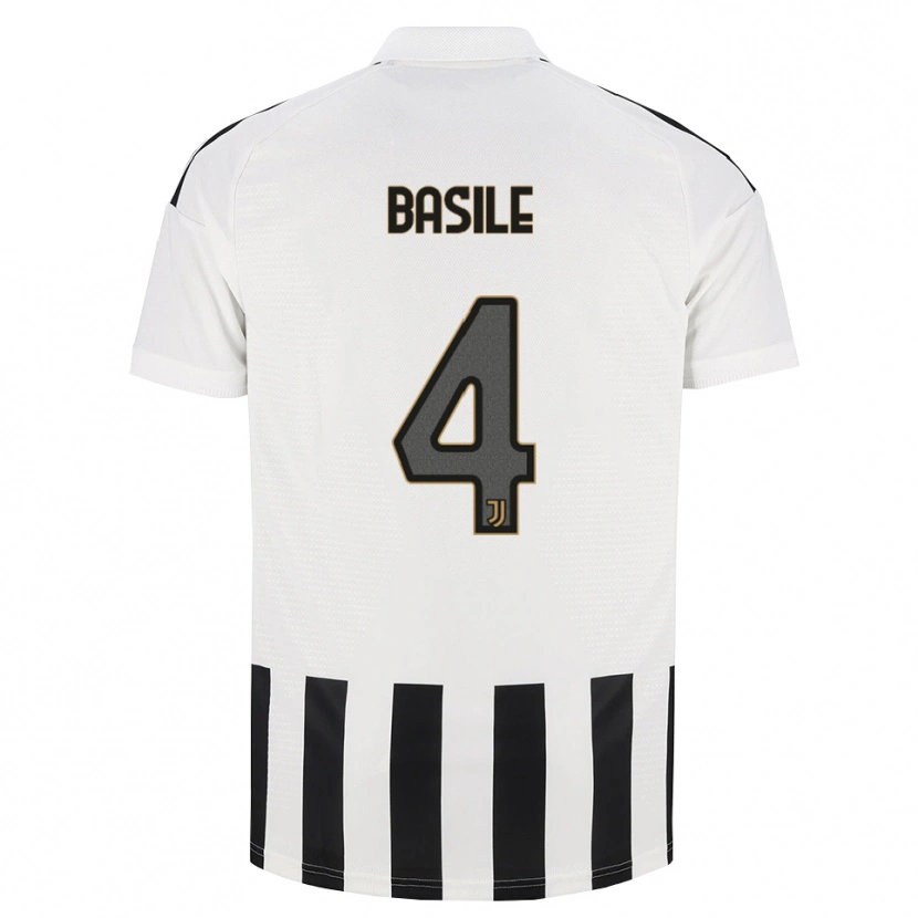 Danxen Damen Piergiorgio Basile #4 Schwarz Weiß Braun Heimtrikot Trikot 2026/27 T-Shirt