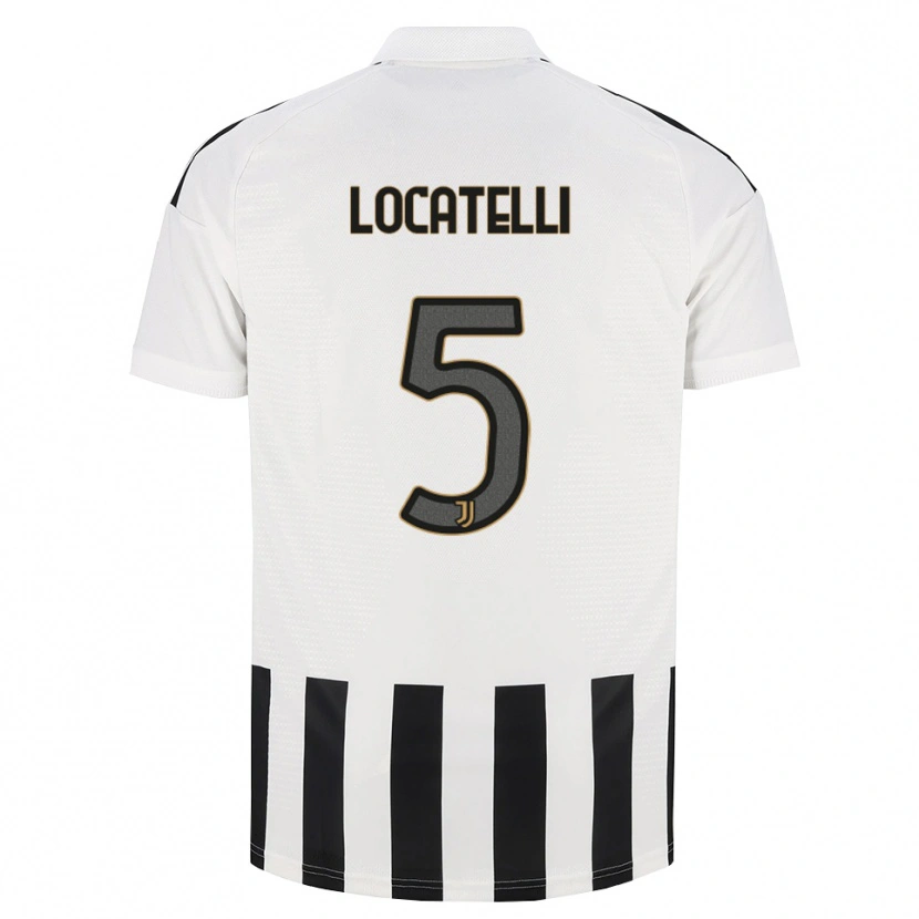 Danxen Damen Manuel Locatelli #5 Schwarz Weiß Braun Heimtrikot Trikot 2026/27 T-Shirt