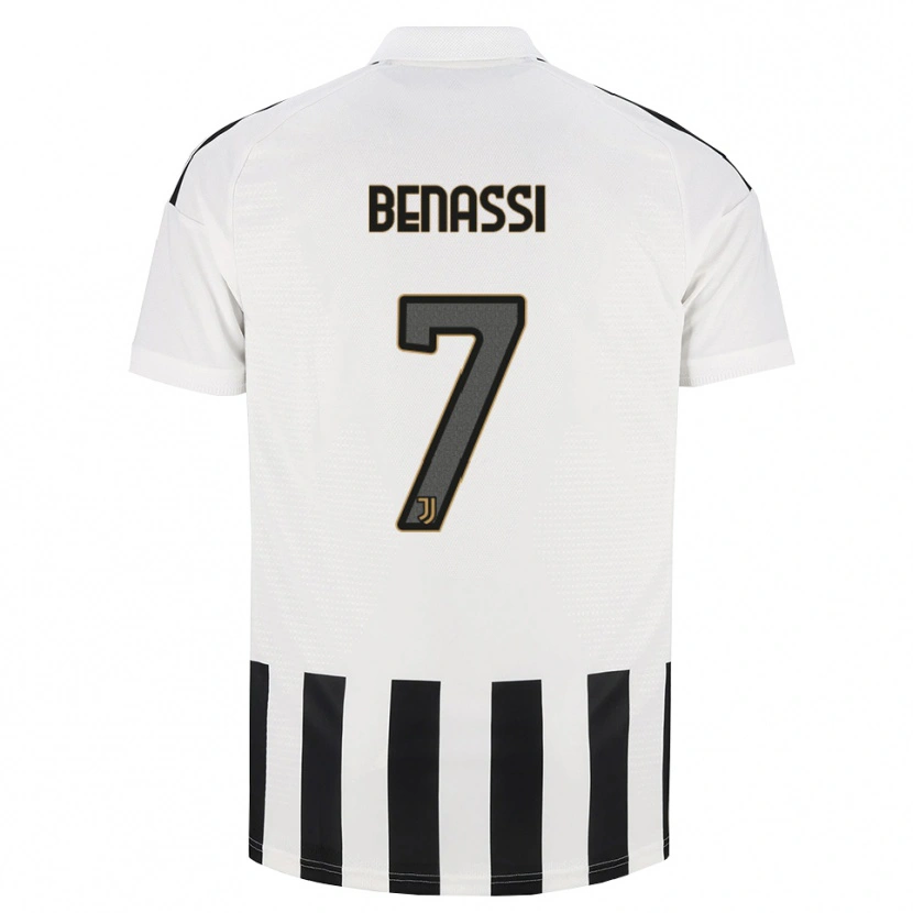 Danxen Damen Federico Benassi #7 Schwarz Weiß Braun Heimtrikot Trikot 2026/27 T-Shirt