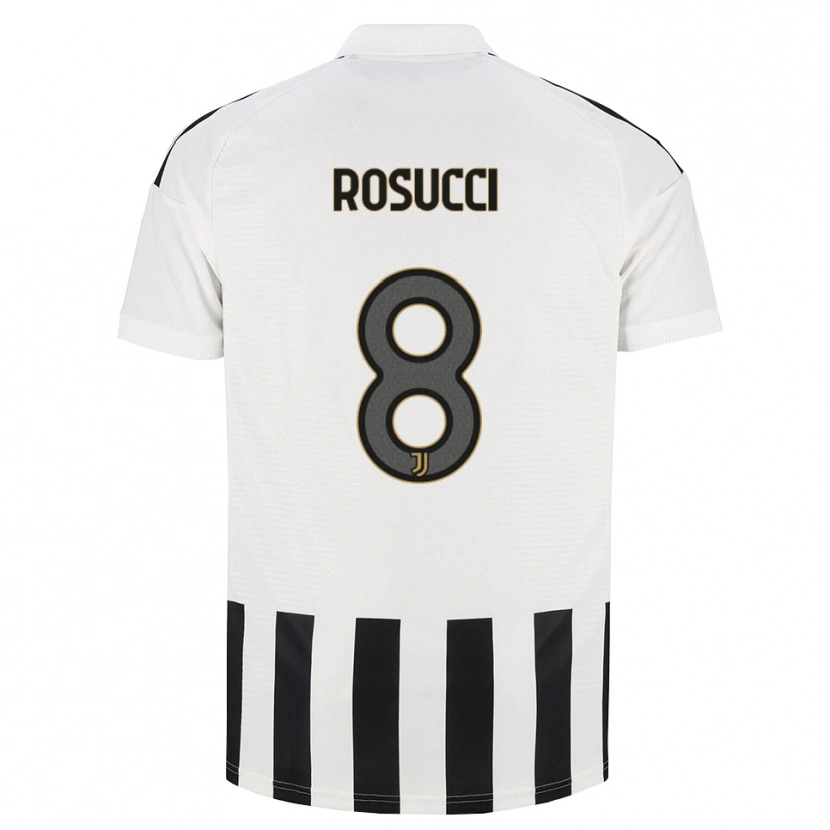 Danxen Damen Martina Rosucci #8 Schwarz Weiß Braun Heimtrikot Trikot 2026/27 T-Shirt