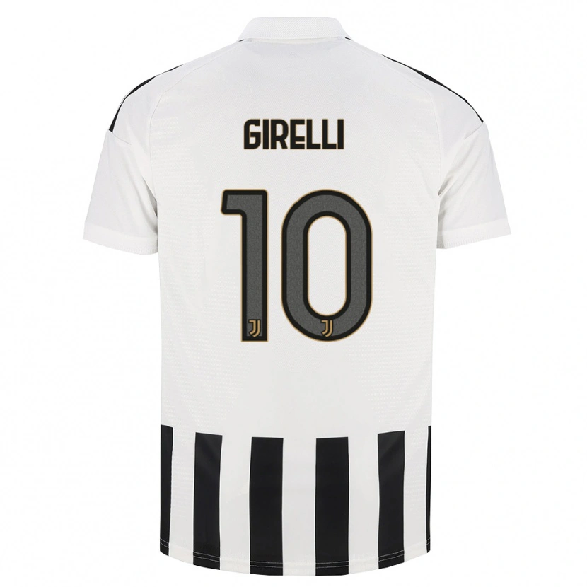 Danxen Damen Cristiana Girelli #10 Schwarz Weiß Braun Heimtrikot Trikot 2026/27 T-Shirt
