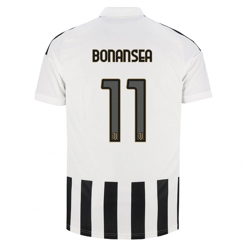 Danxen Damen Barbara Bonansea #11 Schwarz Weiß Braun Heimtrikot Trikot 2026/27 T-Shirt