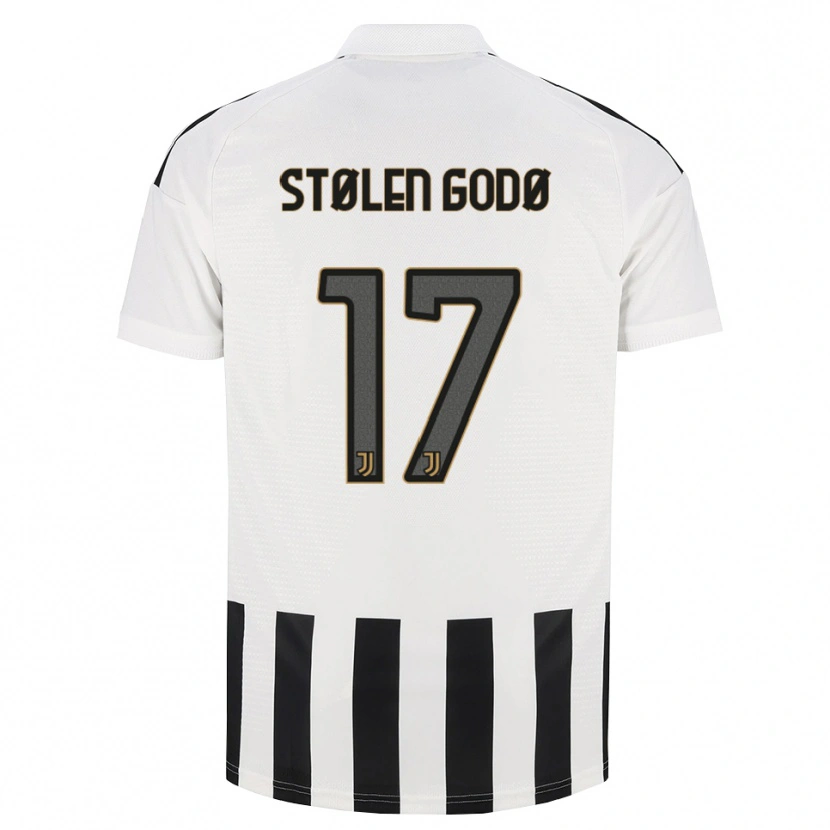 Danxen Damen Emma Stølen Godø #17 Schwarz Weiß Braun Heimtrikot Trikot 2026/27 T-Shirt