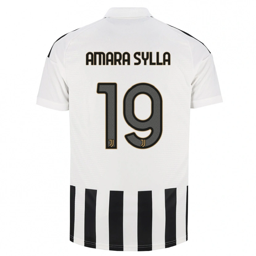 Danxen Damen Idris Amara Sylla #19 Schwarz Weiß Braun Heimtrikot Trikot 2026/27 T-Shirt
