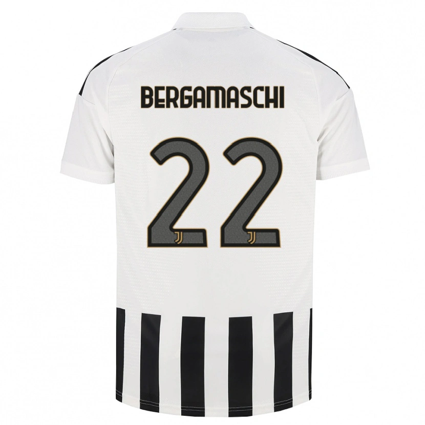 Danxen Damen Valentina Bergamaschi #22 Schwarz Weiß Braun Heimtrikot Trikot 2026/27 T-Shirt
