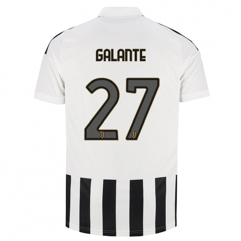 Danxen Damen Tommaso Galante #27 Schwarz Weiß Braun Heimtrikot Trikot 2026/27 T-Shirt