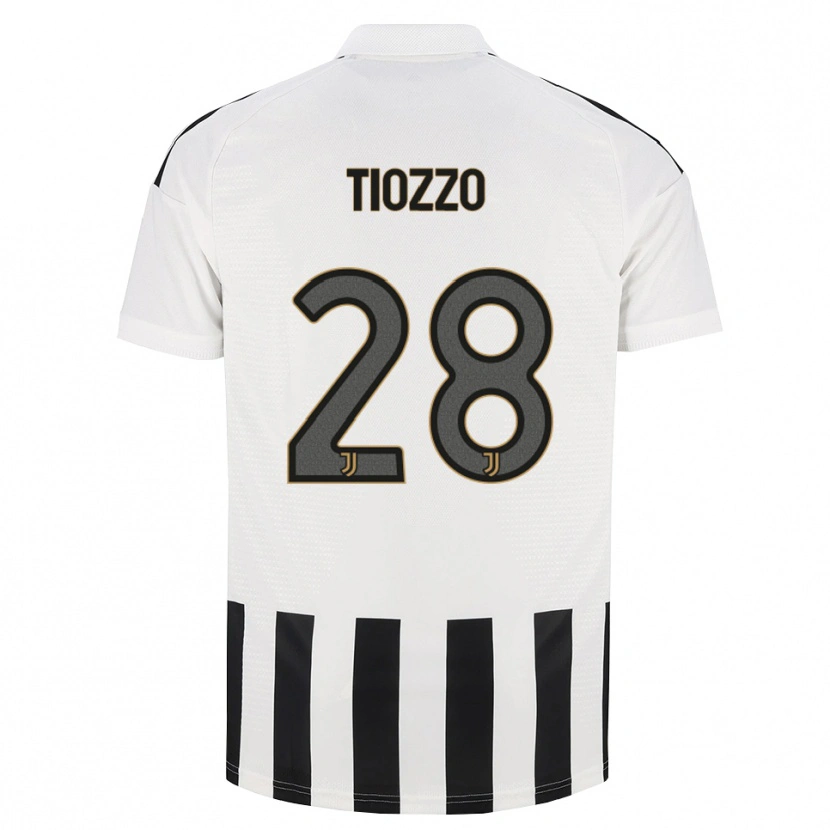 Danxen Damen Marco Tiozzo #28 Schwarz Weiß Braun Heimtrikot Trikot 2026/27 T-Shirt