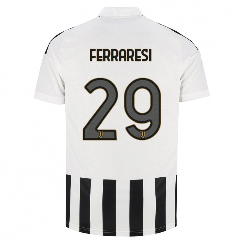 Danxen Damen Eleonora Ferraresi #29 Schwarz Weiß Braun Heimtrikot Trikot 2026/27 T-Shirt