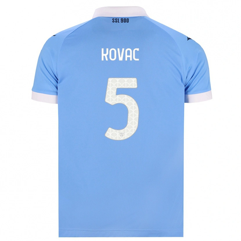 Danxen Damen Blaz Kovac #5 Hellblau Schwarz Weiß Heimtrikot Trikot 2026/27 T-Shirt
