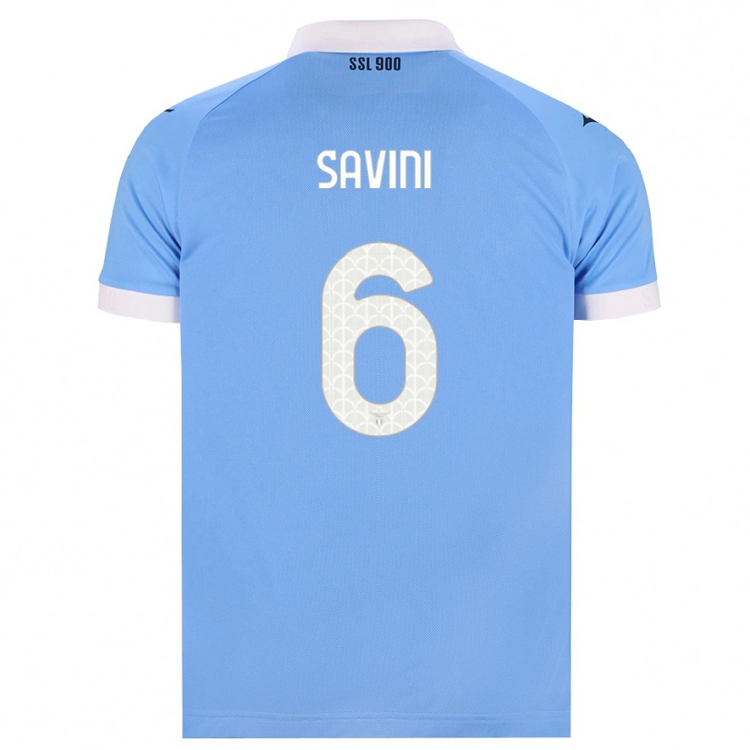 Danxen Damen Federica Savini #6 Hellblau Schwarz Weiß Heimtrikot Trikot 2026/27 T-Shirt