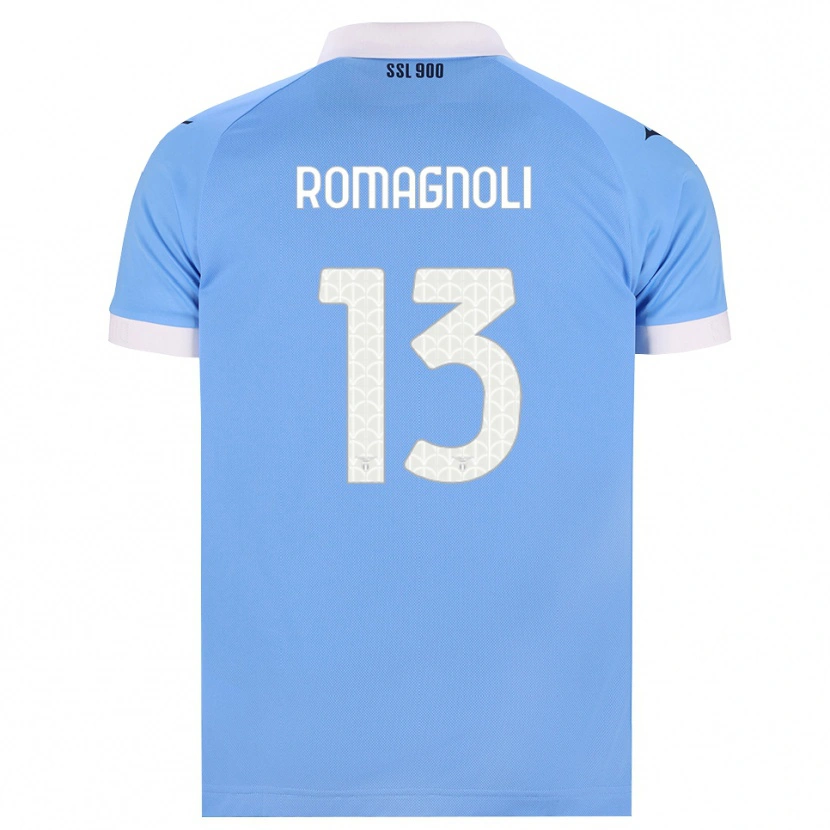 Danxen Damen Alessio Romagnoli #13 Hellblau Schwarz Weiß Heimtrikot Trikot 2026/27 T-Shirt