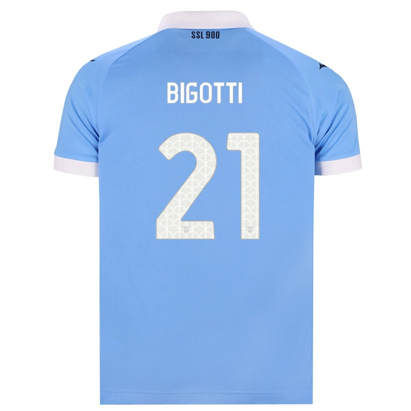 Danxen Damen Massimo Bigotti #21 Hellblau Schwarz Weiß Heimtrikot Trikot 2026/27 T-Shirt