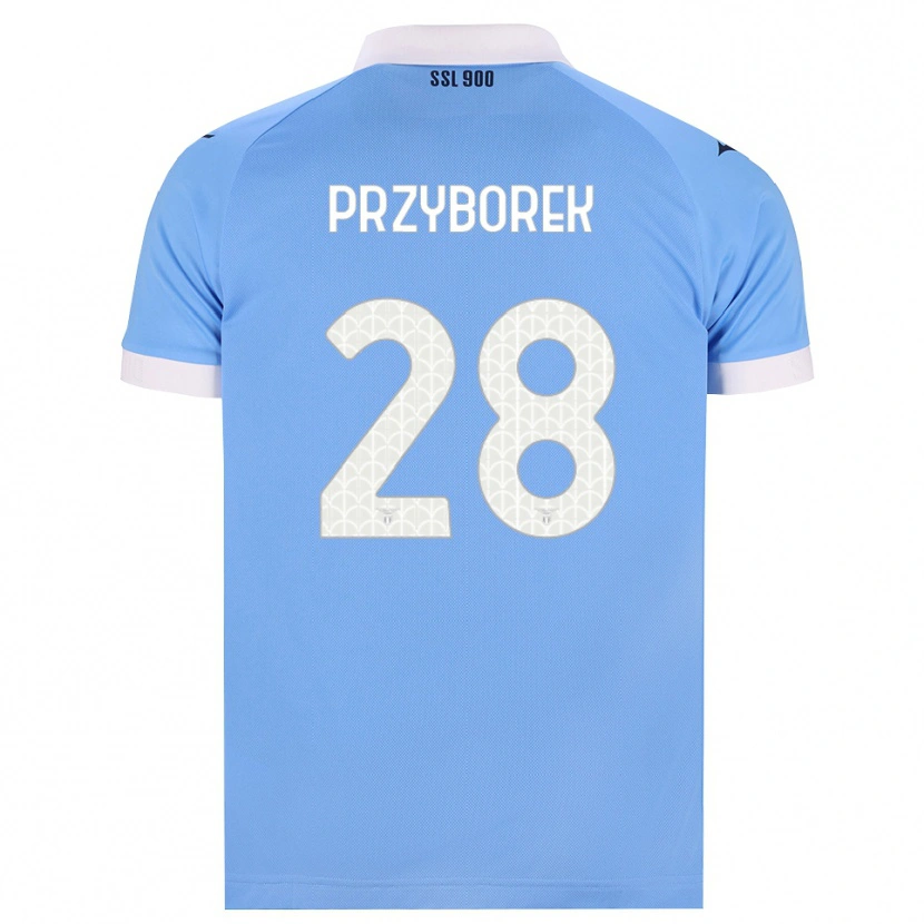 Danxen Damen Adrian Przyborek #28 Hellblau Schwarz Weiß Heimtrikot Trikot 2026/27 T-Shirt
