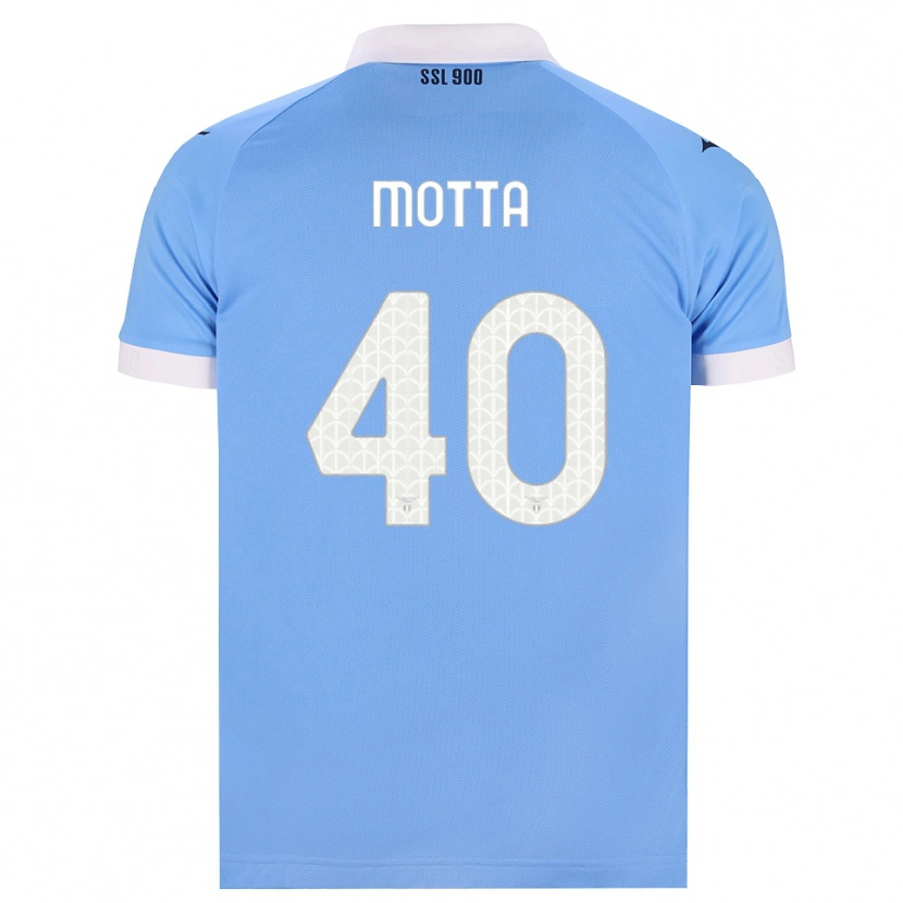 Danxen Damen Edoardo Motta #40 Hellblau Schwarz Weiß Heimtrikot Trikot 2026/27 T-Shirt