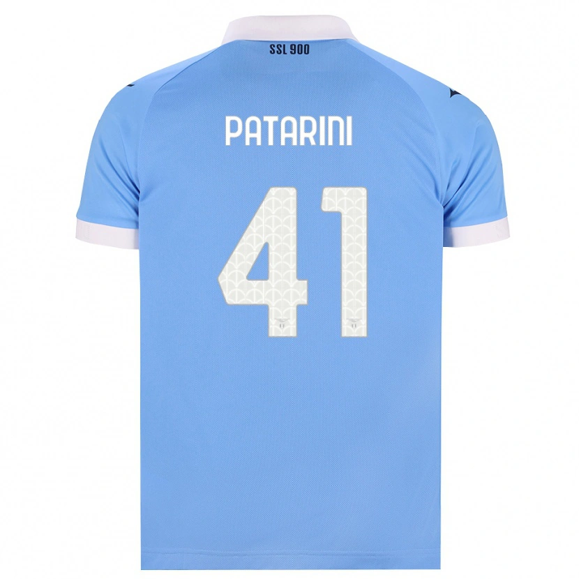 Danxen Damen Riccardo Patarini #41 Hellblau Schwarz Weiß Heimtrikot Trikot 2026/27 T-Shirt