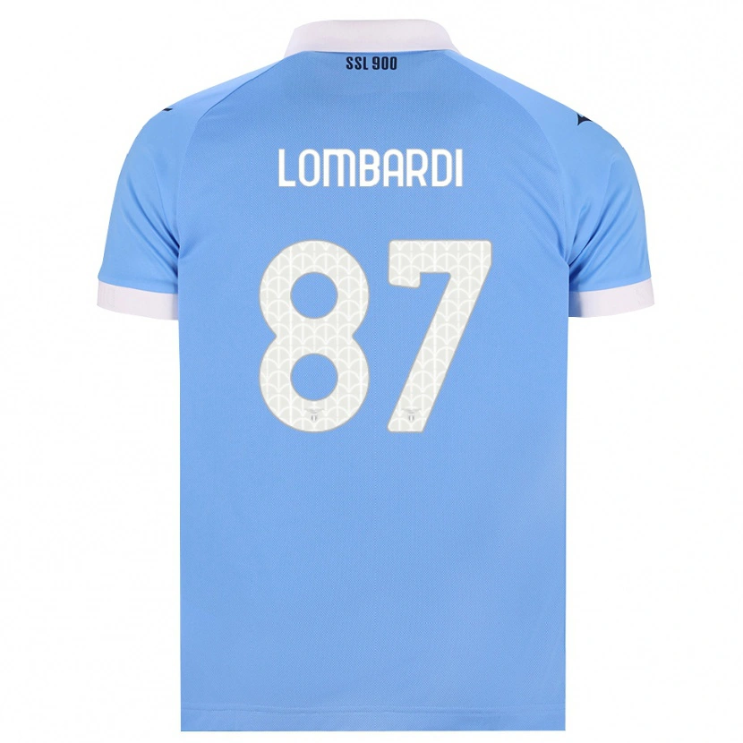 Danxen Damen Cristiano Lombardi #87 Hellblau Schwarz Weiß Heimtrikot Trikot 2026/27 T-Shirt