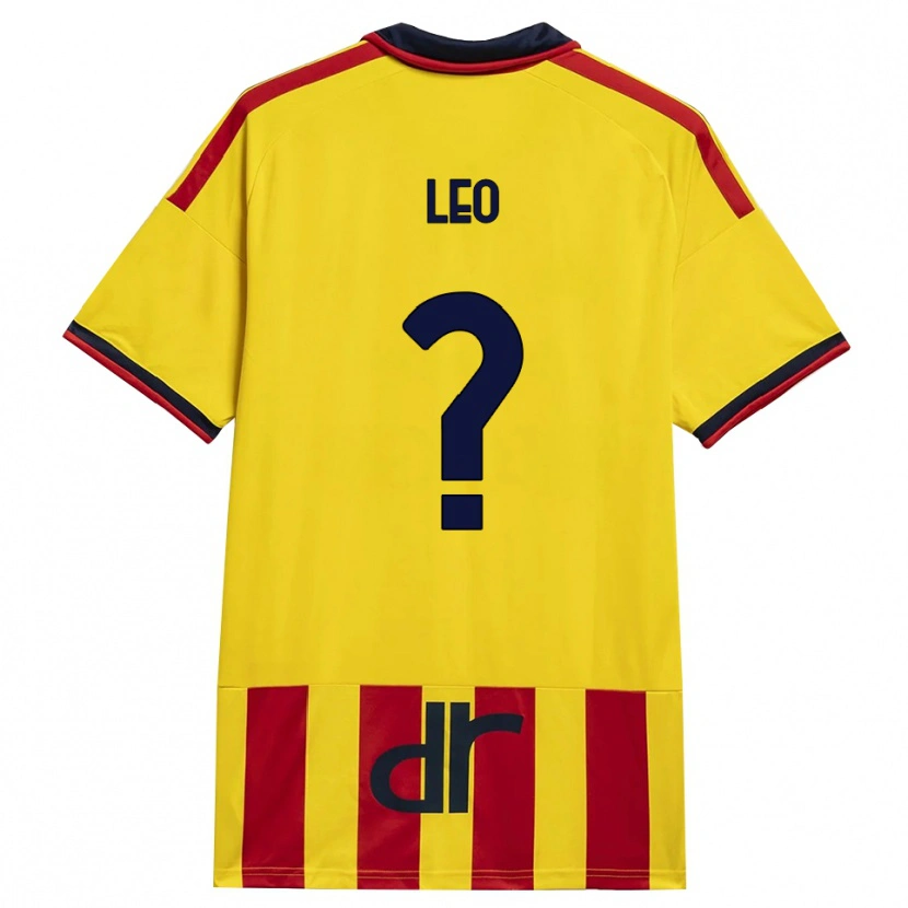 Danxen Damen Giulio Leo #0 Gelb Rot Heimtrikot Trikot 2026/27 T-Shirt